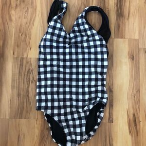 Soel gingham leotard